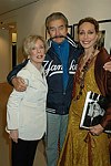 Ellen Graham,Leroy Neiman and Marissa Berenson at the book signing of THE BAD AND THE BEAUTIFUL by photographer ELLEN GRAHAM at Bergdorf Goodman on October 14, 2004 in Manhattan, N.Y.<br> photo by Rob Rich copyright 2004<br>516-676-3939<br>robwayne1@aol.com