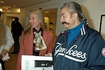 Guest and Leroy Neiman at the book signing of THE BAD AND THE BEAUTIFUL by photographer ELLEN GRAHAM at Bergdorf Goodman on October 14, 2004 in Manhattan, N.Y.<br> photo by Rob Rich copyright 2004<br>516-676-3939<br>robwayne1@aol.com