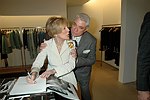 Ellen Graham and Rex Reed at the book signing of THE BAD AND THE BEAUTIFUL by photographer ELLEN GRAHAM at Bergdorf Goodman on October 14, 2004 in Manhattan, N.Y.<br> photo by Rob Rich copyright 2004<br>516-676-3939<br>robwayne1@aol.com