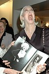 Model Carmen Del’Orefice at the book signing of THE BAD AND THE BEAUTIFUL by photographer ELLEN GRAHAM at Bergdorf Goodman on October 14, 2004 in Manhattan, N.Y.<br> photo by Rob Rich copyright 2004<br>516-676-3939<br>robwayne1@aol.com