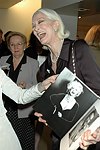 Model Carmen Del’Orefice at the book signing of THE BAD AND THE BEAUTIFUL by photographer ELLEN GRAHAM at Bergdorf Goodman on October 14, 2004 in Manhattan, N.Y.<br> photo by Rob Rich copyright 2004<br>516-676-3939<br>robwayne1@aol.com