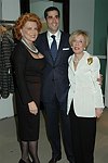 Georgette Mossbacher,  Jim Gold , and Ellen Graham  at the book signing of THE BAD AND THE BEAUTIFUL by photographer ELLEN GRAHAM at Bergdorf Goodman on October 14, 2004 in Manhattan, N.Y.<br> photo by Rob Rich copyright 2004<br>516-676-3939<br>robwayne1@aol.com