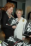 Georgette Mossbacher and Ellen Graham  at the book signing of THE BAD AND THE BEAUTIFUL by photographer ELLEN GRAHAM at Bergdorf Goodman on October 14, 2004 in Manhattan, N.Y.<br> photo by Rob Rich copyright 2004<br>516-676-3939<br>robwayne1@aol.com