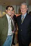 Len Morgan and Peter Rogers  at the book signing of THE BAD AND THE BEAUTIFUL by photographer ELLEN GRAHAM at Bergdorf Goodman on October 14, 2004 in Manhattan, N.Y.<br> photo by Rob Rich copyright 2004<br>516-676-3939<br>robwayne1@aol.com