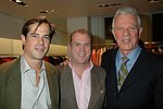 Len Morgan, Angus Wilke, and Peter Rogers at the book signing of THE BAD AND THE BEAUTIFUL by photographer ELLEN GRAHAM at Bergdorf Goodman on October 14, 2004 in Manhattan, N.Y.<br> photo by Rob Rich copyright 2004<br>516-676-3939<br>robwayne1@aol.com