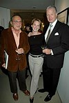 Dr. John Caproni, Stephanie Beam, and  William Thourlby at the book signing of THE BAD AND THE BEAUTIFUL by photographer ELLEN GRAHAM at Bergdorf Goodman on October 14, 2004 in Manhattan, N.Y.<br> photo by Rob Rich copyright 2004<br>516-676-3939<br>robwayne1@aol.com