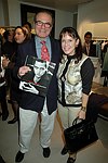 Hunt Slonem and Andrea Stark  at the book signing of THE BAD AND THE BEAUTIFUL by photographer ELLEN GRAHAM at Bergdorf Goodman on October 14, 2004 in Manhattan, N.Y.<br> photo by Rob Rich copyright 2004<br>516-676-3939<br>robwayne1@aol.com