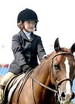 Leah Lane  at the 29th. Annual Hampton Classic Horse Show in Bridgehamtpon.<br>photo by Rob Rich copyright 2004<br>516-676-3939<br>robwayne1@aol.com