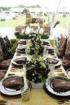 The Turtle Lane Farm Tabele at the Hampton Classic Horse Show on September 5, 2004  in Bridgehampton, N.Y.<br> (photo by Rob Rich copyright 2004 516-676-3939)