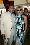 Arnie and Paola  Rosenshein at the Hampton Classic Horse Show on September 5, 2004  in Bridgehampton, N.Y.<br> (photo by Rob Rich copyright 2004 516-676-3939)