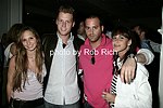 Alexis Lyons, Adam Alpert, Zev Norotsky,Caryn Eisenberg on 5-29-04 at Hampton Magazine party at  Hampton Hall in Southampton<br>photo by Rob Rich copyright 2004 516-676-3939<br>robwayne1@aol.com