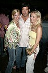 Jennifer Schmidt, Zach Tunic, and Heather Lamont  at the 1st. Anniversary of Jean Luc East  on 9-5-04 in Easthampton. photo by Rob Rich copyright 2004<br>516-676-3939<br>robwayne1@aol.com