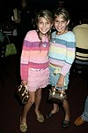 Lexi and Allie Kaplan at the 1st. Anniversary of Jean Luc East  on 9-5-04 in Easthampton. photo by Rob Rich copyright 2004<br>516-676-3939<br>robwayne1@aol.com