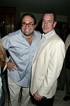 Jean Luc and Michael Lohan  at the 1st. Anniversary of Jean Luc East  on 9-5-04 in Easthampton. photo by Rob Rich copyright 2004<br>516-676-3939<br>robwayne1@aol.com