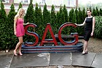 Jennie Norberg and Lucia Drmajova at JLXBistro for the &quotSave the Sign&quot benefit in Sag Harbor on 6-17-04. photo by Rob Rich copyright 2004<br>516-676-3939 robwayne1@aol.com<br>112 12th. AVe, Sea Cliff, N.Y.11579