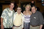  Tim Schulte, Tom Tizzio, Brenda Siemer,and Joe Martuscello at JLXBistro for the &quotSave the Sign&quot benefit in Sag Harbor on 6-17-04. photo by Rob Rich copyright 2004<br>516-676-3939 robwayne1@aol.com<br>112 12th. AVe, Sea Cliff, N.Y.11579
