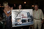 Highest Bidder Bill Dusenberry at JLXBistro for the &quotSave the Sign&quot benefit in Sag Harbor on 6-17-04. photo by Rob Rich copyright 2004<br>516-676-3939 robwayne1@aol.com<br>112 12th. AVe, Sea Cliff, N.Y.11579