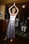 Brenda Siemer at JLXBistro for the &quotSave the Sign&quot benefit in Sag Harbor on 6-17-04. photo by Rob Rich copyright 2004<br>516-676-3939 robwayne1@aol.com<br>112 12th. AVe, Sea Cliff, N.Y.11579
