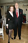Helen Gurley Brown and  David Brown at the 80th.birthday celebration of famed restaruanteur GEORGE LANG   on June 15, 2004  at Cafe des Artistes in Manhattan, N.Y.<br> (photo by Rob Rich	 / Everett Collection)