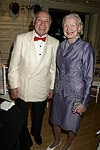 NEW YORK - JUNE 15: George Lang and Clare Oesch at the 80th.birthday celebration of famed restaruanteur GEORGE LANG at Cafe des Artistes<br>in Manhattan on June 15, 2004.<br>photo by Rob Rich copyright 2004 516-676-3939