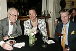 NEW YORK - JUNE 15:Herbert Kunstadt, Catia and Schuyler Chapin   at the 80th.birthday celebration of famed restaruanteur GEORGE LANG at Cafe des Artistes<br>in Manhattan on June 15, 2004.<br>photo by Rob Rich copyright 2004 516-676-3939