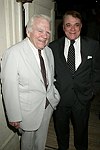 NEW YORK - JUNE 15: Andy Rooney and Rex Reed at the 80th.birthday celebration of famed restaruanteur GEORGE LANG at Cafe des Artistes<br>in Manhattan on June 15, 2004.<br>photo by Rob Rich copyright 2004 516-676-3939