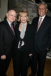NEW YORK - JUNE 15: Gerald Schoenfeld , Harriet and Noel Levine at the 80th.birthday celebration of famed restaruanteur GEORGE LANG at Cafe des Artistes<br>in Manhattan on June 15, 2004.<br>photo by Rob Rich copyright 2004 516-676-3939