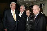 NEW YORK - JUNE 15: Jack Rudin, Max Frankel, Joyce Rudnick, and Gerry Schoenfeld at the 80th.birthday celebration of famed restaruanteur GEORGE LANG at Cafe des Artistes<br>in Manhattan on June 15, 2004.<br>photo by Rob Rich copyright 2004 516-676-3939