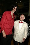 NEW YORK - JUNE 15:Shockjock Howard Stern poses with George Lang  at the 80th.birthday celebration of famed restaruanteur GEORGE LANG at Cafe des Artistes<br>in Manhattan on June 15, 2004.<br>photo by Rob Rich copyright 2004 516-676-3939