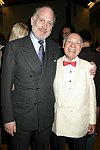 NEW YORK - JUNE 15:Ronald Lauder and George Lang   at the 80th.birthday celebration of famed restaruanteur GEORGE LANG at Cafe des Artistes<br>in Manhattan on June 15, 2004.<br>photo by Rob Rich copyright 2004 516-676-3939