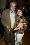 NEW YORK - JUNE 15: Ed and Magda Bleier at the 80th.birthday celebration of famed restaruanteur GEORGE LANG at Cafe des Artistes<br>in Manhattan on June 15, 2004.<br>photo by Rob Rich copyright 2004 516-676-3939