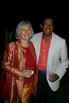 Arlene Cooper, William Wright<br>at the Morris Center Dance Institute Dinner Dance in Bridgehampton on 8-27-05. photo by Rob Rich copyright 2005 516-676-3939 robwayne1@aol.com