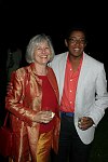 Arlene Cooper, William Wright<br>at the Morris Center Dance Institute Dinner Dance in Bridgehampton on 8-27-05. photo by Rob Rich copyright 2005 516-676-3939 robwayne1@aol.com