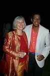 Arlene Cooper, William Wright<br>at the Morris Center Dance Institute Dinner Dance in Bridgehampton on 8-27-05. photo by Rob Rich copyright 2005 516-676-3939 robwayne1@aol.com