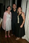 Isabelle Kellogg, Robert Stilin, Alix Lerman<br>at the Morris Center Dance Institute Dinner Dance in Bridgehampton on 8-27-05. photo by Rob Rich copyright 2005 516-676-3939 robwayne1@aol.com
