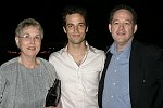 Nancy Leavitt, Benjamin Millepied, Michael Leavitt<br>at the Morris Center Dance Institute Dinner Dance in Bridgehampton on 8-27-05. photo by Rob Rich copyright 2005 516-676-3939 robwayne1@aol.com