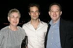 Nancy Leavitt, Benjamin Millepied, Michael Leavitt<br>at the Morris Center Dance Institute Dinner Dance in Bridgehampton on 8-27-05. photo by Rob Rich copyright 2005 516-676-3939 robwayne1@aol.com