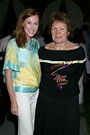 Daniela Levenson, Katherina Boultet<br>at the Morris Center Dance Institute Dinner Dance in Bridgehampton on 8-27-05. photo by Rob Rich copyright 2005 516-676-3939 robwayne1@aol.com
