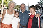 Brenda Siemer, Molly Scheider, Roy Scheider, and Christain Scheider at the 'Finding Neverland' movie screening at the UA cinema in Southampton, N.Y. on 8-29-04.photo by Rob Rich copyright 2004<br>516-676-3939<br>robwayne1@aol.com