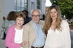 Ann Jackson, Eli Wallach, and Kathryn Beatrice Wallach at the 'Finding Neverland' movie screening at the UA cinema in Southampton, N.Y. on 8-29-04.photo by Rob Rich copyright 2004<br>516-676-3939<br>robwayne1@aol.com