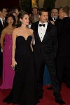 Angelina Jolie, left, nominated for Actress in a Leading Role for her role in &quotChangeling&quot and Brad Pitt, right, nominated for Actor in a Leading Role for his role in &quotThe Curious Case of Benjamin Button&quot attend the 81st Annual Academy Awards� at the Kodak Theatre in Hollywood, CA Sunday, February 22, 2009 airing live on the ABC Television Network.<br>