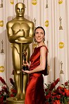 Winning the category Best documentary short subject for �Smile Pinki� A Principe Production documentarian Megan Mylan poses backstage for the press with the Oscar� following the live ABC Telecast of the 81st Annual Academy Awards� from the Kodak Theatre in Hollywood, CA Sunday, February 22, 2009.
