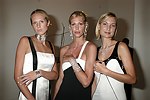 Models wearing Gilan jewelry designs  at the Parrish Art Museum's Midsummer   Gala in Southampton, N.Y. on July 17, 2004. photo by Rob Rich copyright 2004 516-676-3939 robwayne1@aol.com 112 12th. Ave, Sea Cliff, N.Y. 11579 USA
