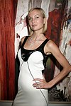 Model wearing Gilan jewelry designs  at the Parrish Art Museum's Midsummer   Gala in Southampton, N.Y. on July 17, 2004. photo by Rob Rich copyright 2004 516-676-3939 robwayne1@aol.com 112 12th. Ave, Sea Cliff, N.Y. 11579 USA