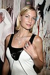 Model wearing Gilan jewelry designs  at the Parrish Art Museum's Midsummer   Gala in Southampton, N.Y. on July 17, 2004. photo by Rob Rich copyright 2004 516-676-3939 robwayne1@aol.com 112 12th. Ave, Sea Cliff, N.Y. 11579 USA