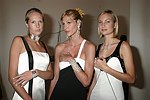Models wearing Gilan jewelry designs  at the Parrish Art Museum's Midsummer   Gala in Southampton, N.Y. on July 17, 2004. photo by Rob Rich copyright 2004 516-676-3939 robwayne1@aol.com 112 12th. Ave, Sea Cliff, N.Y. 11579 USA
