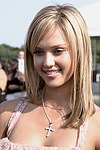 Jessica Alba at the Mercedes Benz Polo Challenge on July 17, 2004 in Bridgehampton, N.Y.  photo by Rob Rich copyright 2004<br>516-676-3939 robwayne1@aol.com