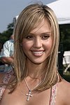 Jessica Alba at the Mercedes Benz Polo Challenge on July 17, 2004 in Bridgehampton, N.Y.  photo by Rob Rich copyright 2004<br>516-676-3939 robwayne1@aol.com