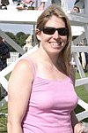 Ashley Schiff  at the Mercedes Benz Polo Challenge on Bridgehamtpon, N.Y. on 8-7-04.<br>photo by Rob Rich copyright 2004<br>516-676-3939<br>robwayne1@aol.com