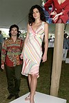 Models  at the Mercedes Benz Polo Challenge on Bridgehamtpon, N.Y. on 8-7-04.<br>photo by Rob Rich copyright 2004<br>516-676-3939<br>robwayne1@aol.com